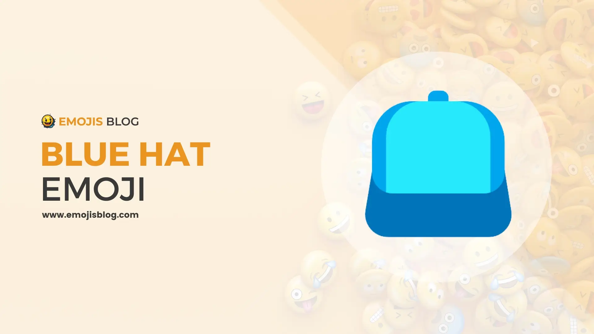 What Does Blue Hat Emoji Mean 🧢