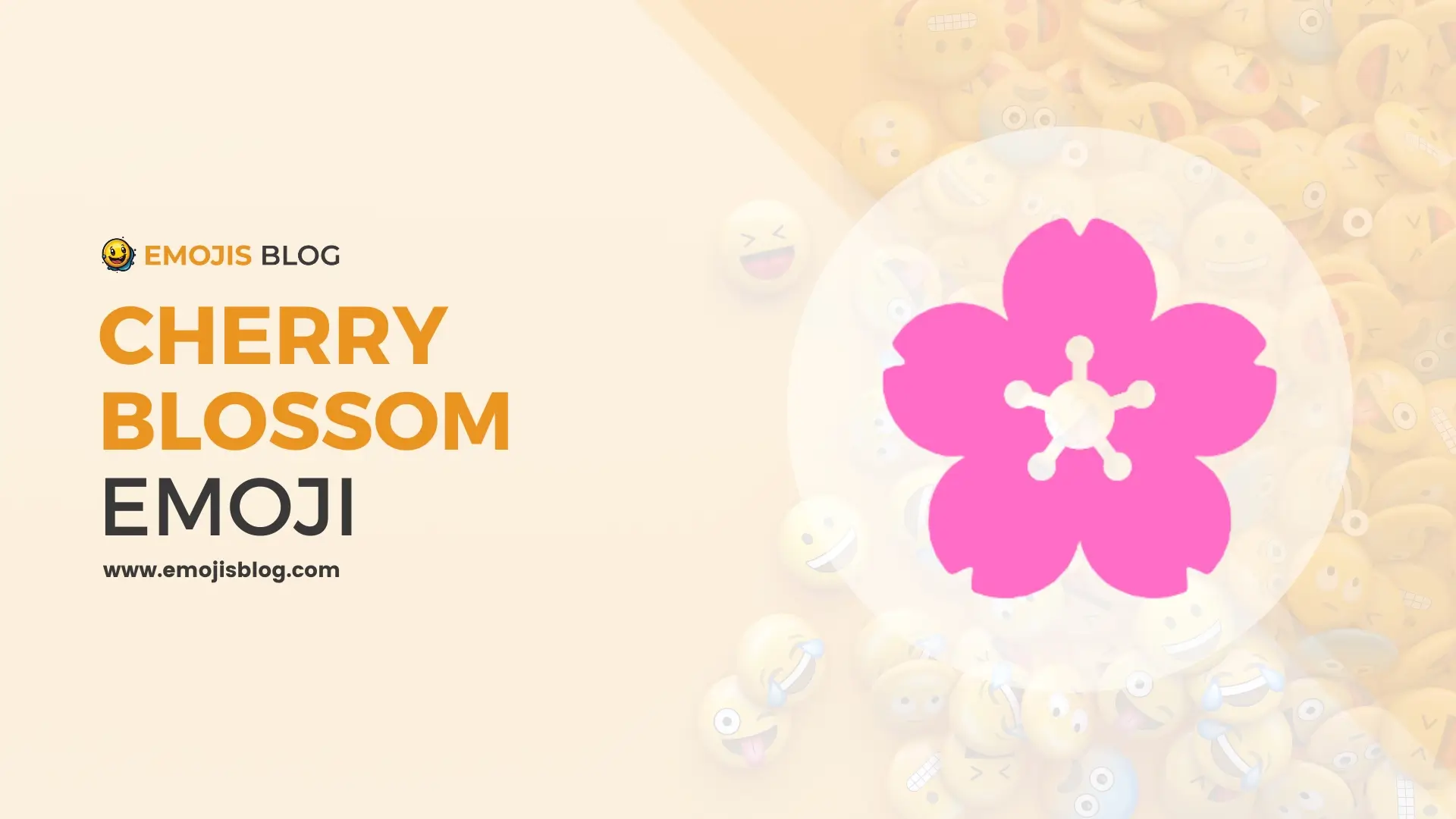 What Does Cherry Blossom Emoji 🌸 Mean?