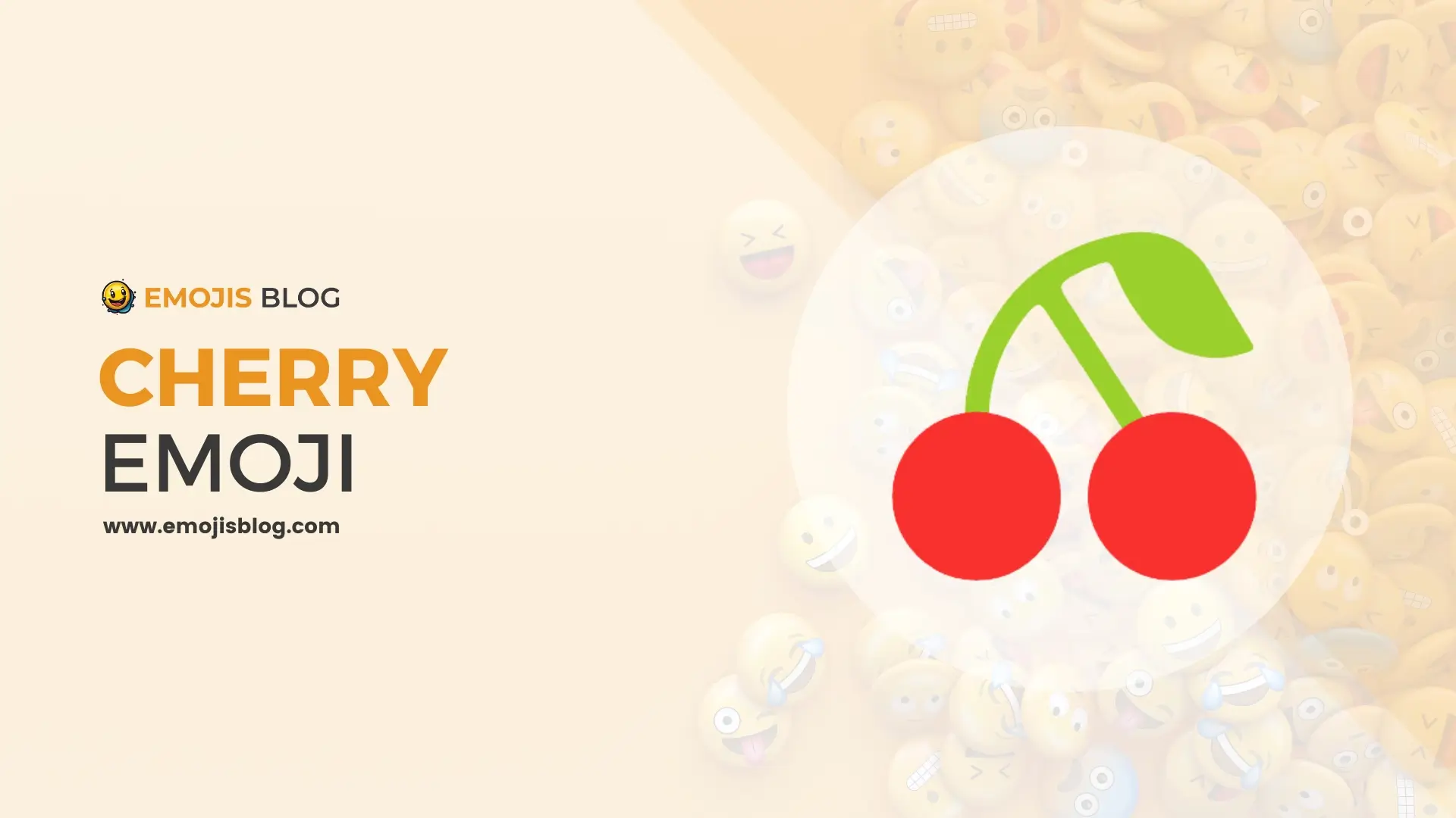What Does Cherry Emoji Mean