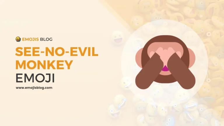 What Does Monkey Covering Eyes Emoji Mean 🙈