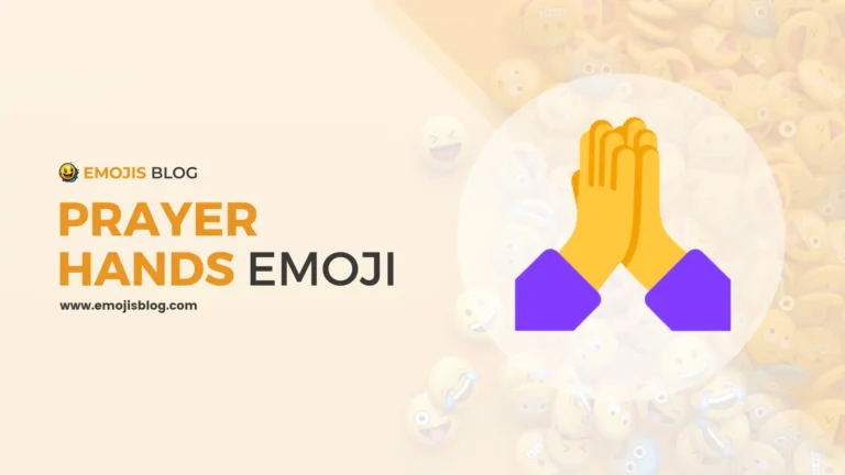 What Does Prayer Hands Emoji Mean 🙏