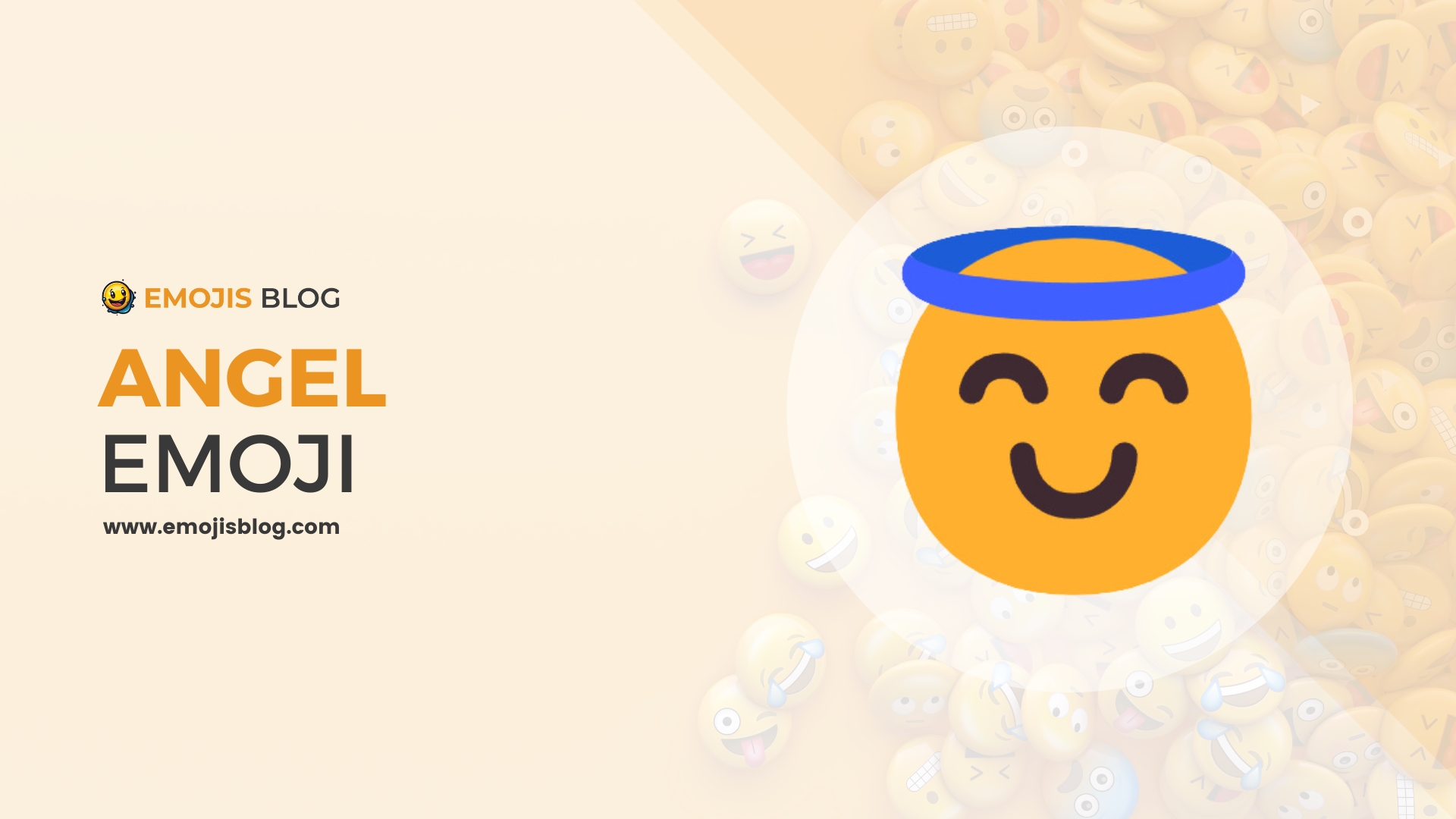 Angel Emoji Meaning 😇 Smiling Face With Halo