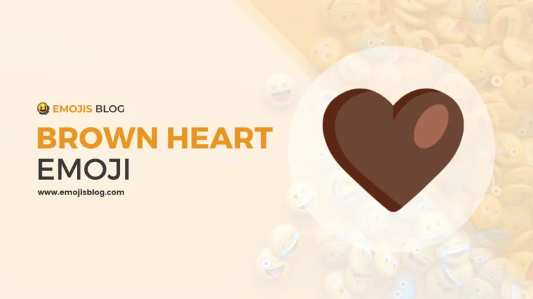 What Does The Brown Heart Emoji Mean 🤎
