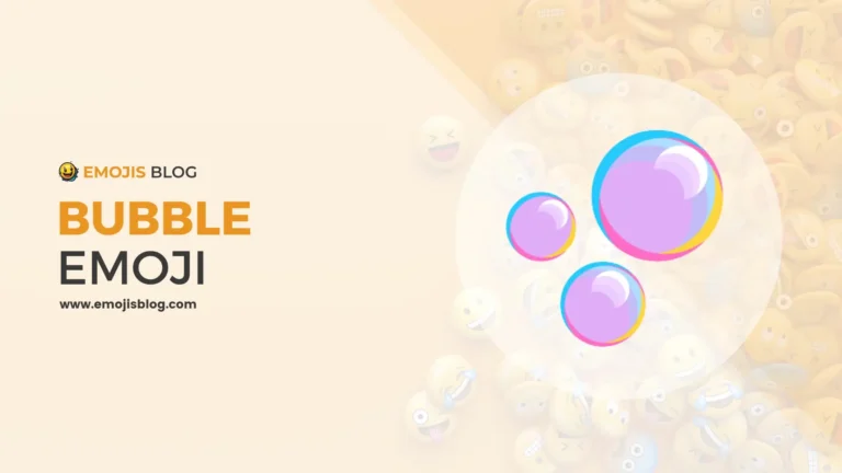 ¿Qué significa el emoji de la burbuja 🫧?