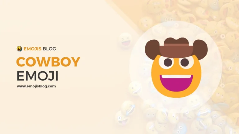 What Does The Cowboy Emoji Mean