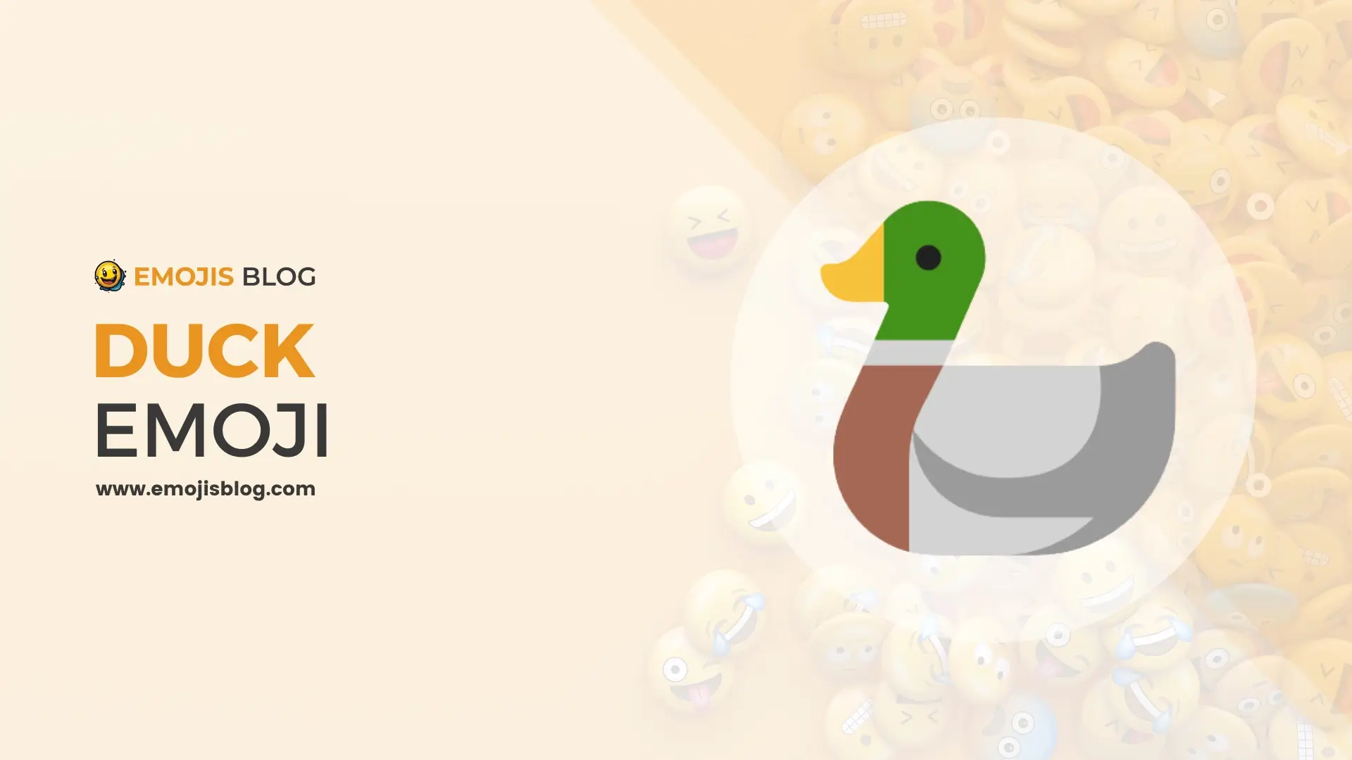 What Does The Duck Emoji Mean 🦆