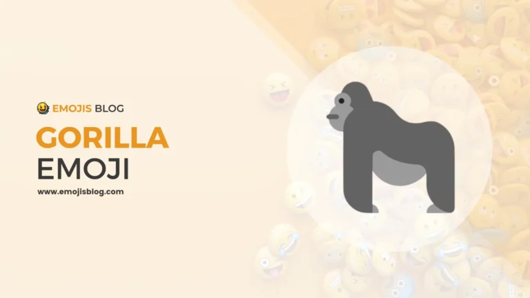 What Does The Gorilla Emoji Mean 🦍