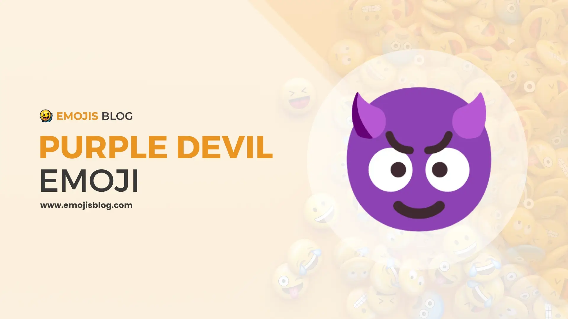 Smiling Face With Horns/Purple Devil Emoji Meaning 😈