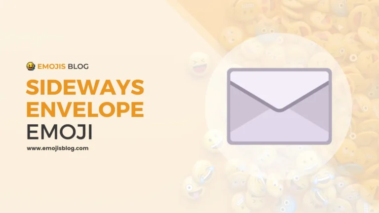 What Does The Sideways Envelope Emoji Mean ✉️