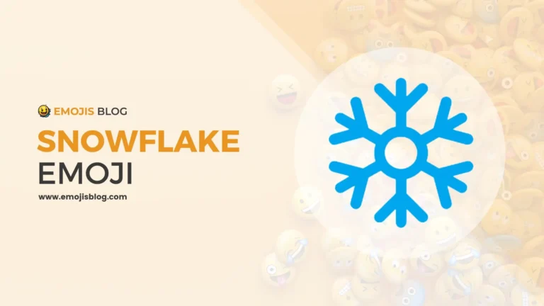 What Does The Snowflake Emoji Mean ❄️
