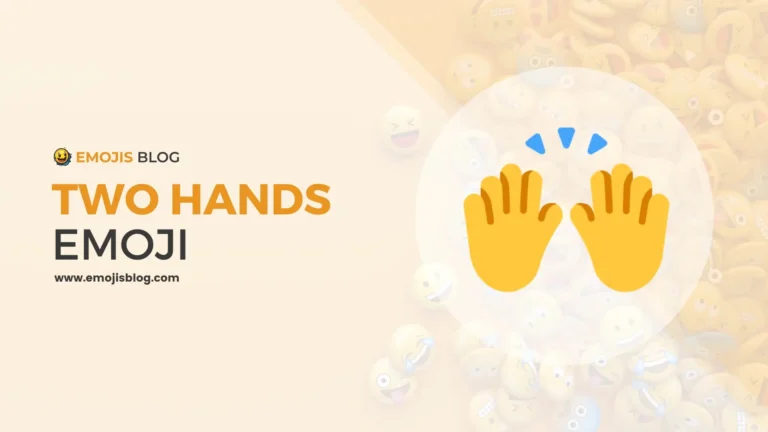 What Does The Two Hands Emoji Mean