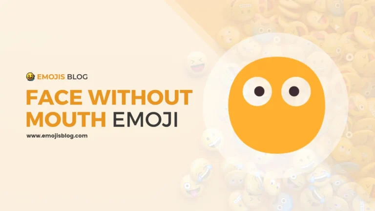 What Does This Emoji Mean 😶