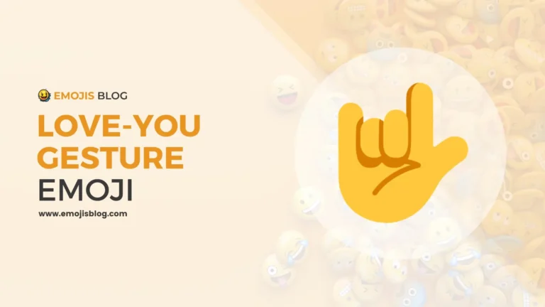What Does This Emoji Mean 🤟