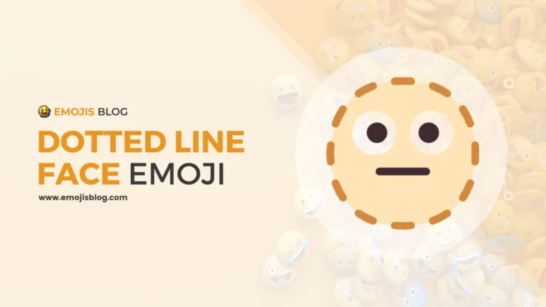 What Does This Emoji Mean 🫥