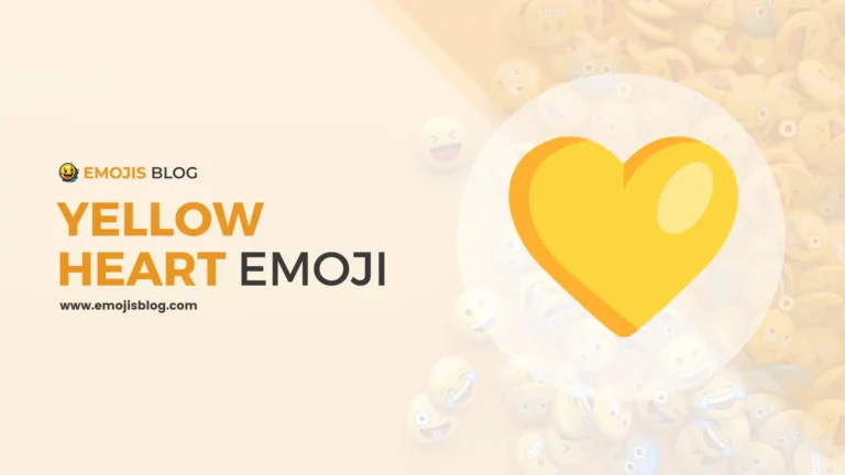What Does Yellow Heart Emoji Mean 💛
