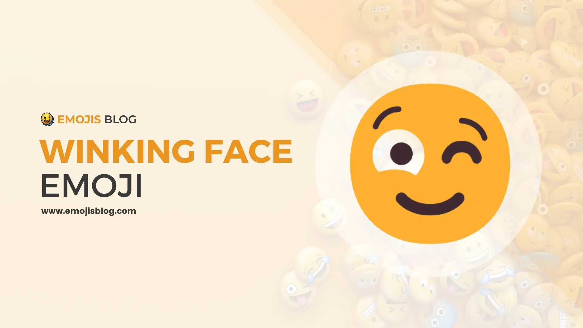 Winking Face Emoji 😉