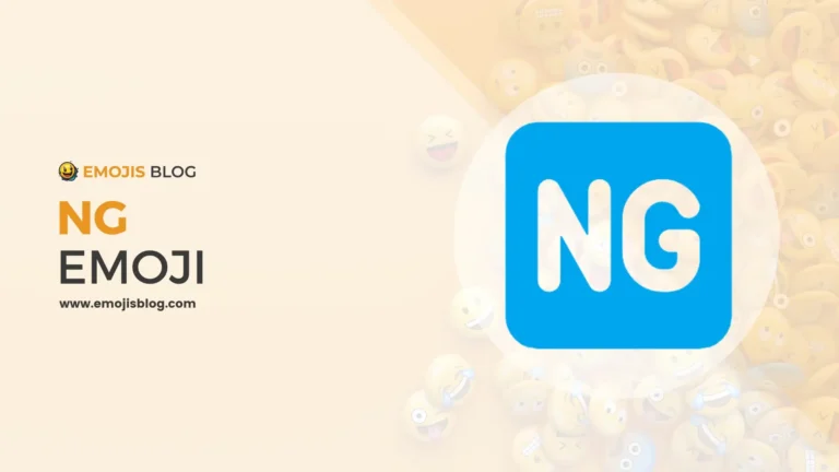 What Does The NG Emoji Mean 🆖