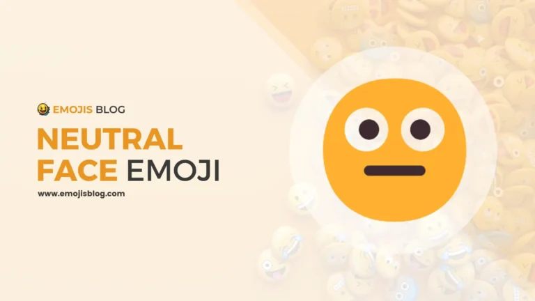 What Does This Emoji Mean 😐
