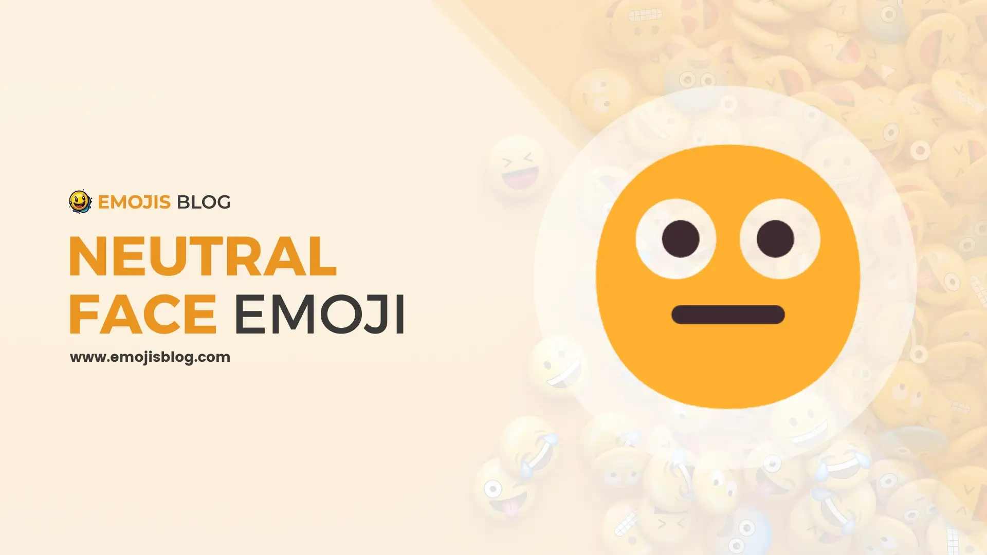 What Does This Emoji Mean 😐