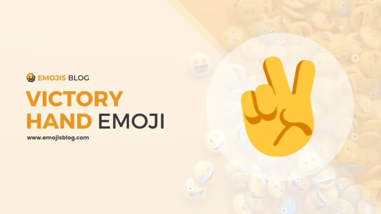 What Does Victory Hand Emoji Mean ✌️
