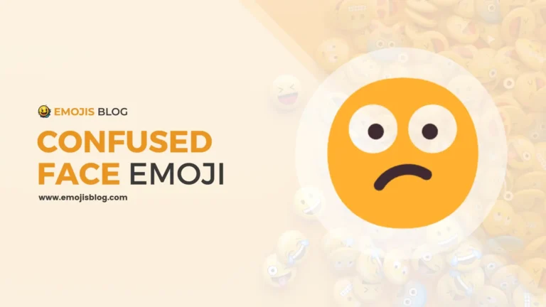 Confused Face Emoji 😕