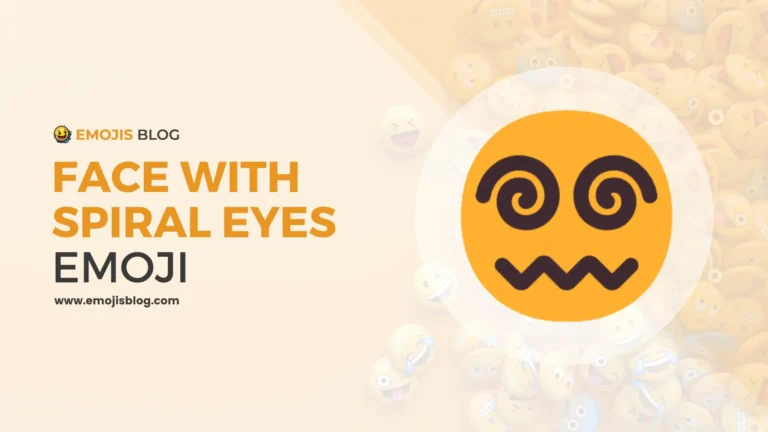 Face With Spiral Eyes Emoji 😵‍💫