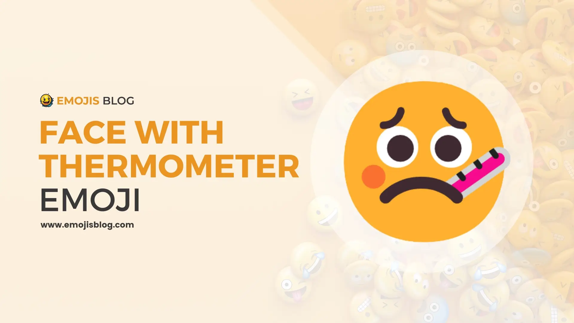 Face With Thermometer Emoji 🤒