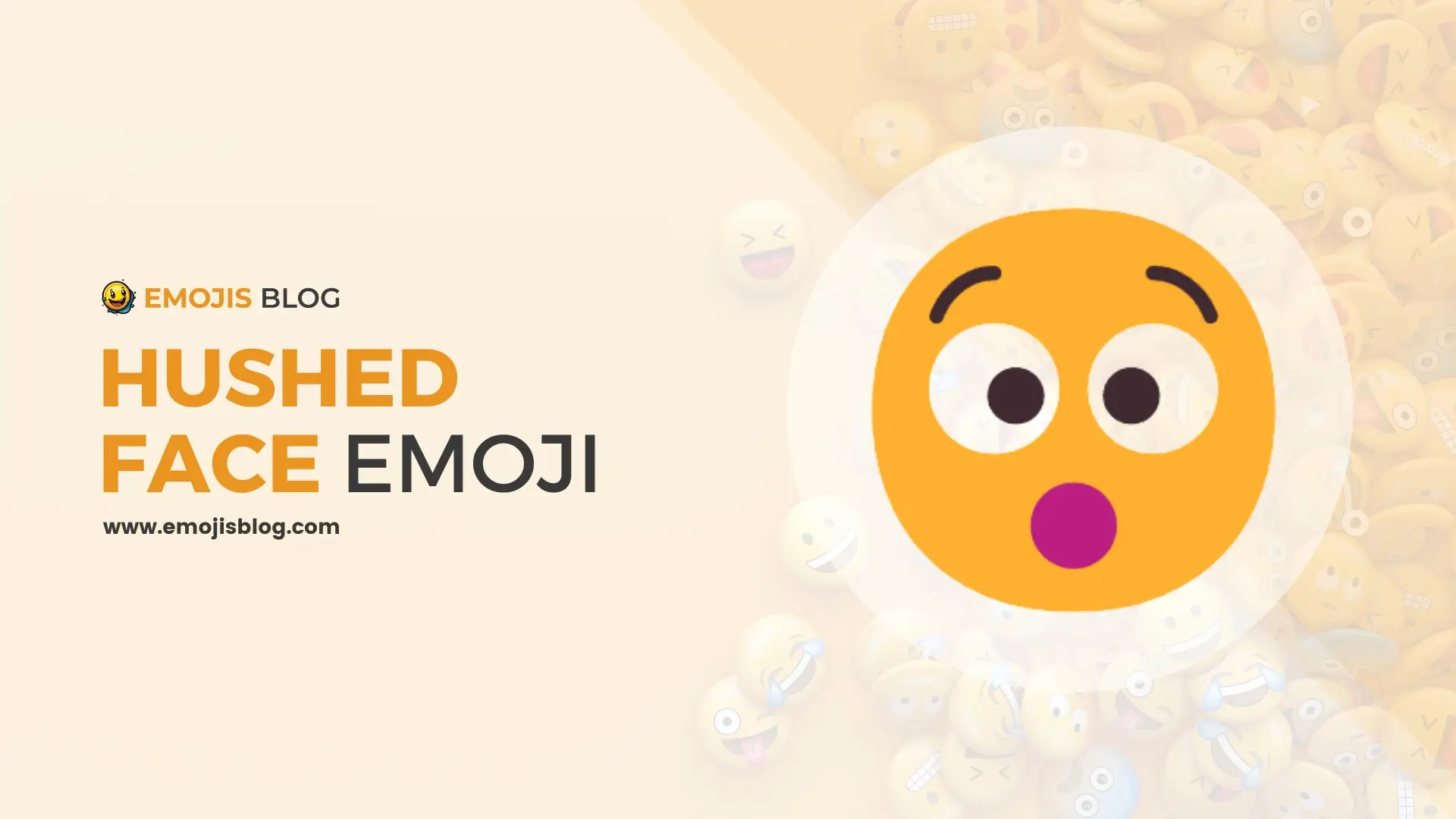Hushed Face Emoji 😯