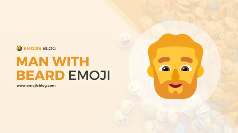 Man With Beard Emoji 🧔‍♂️