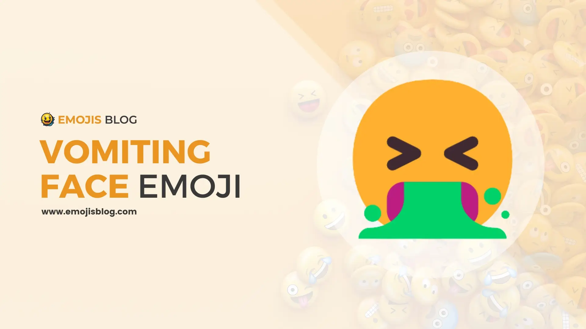 Vomiting Face Emoji 🤮