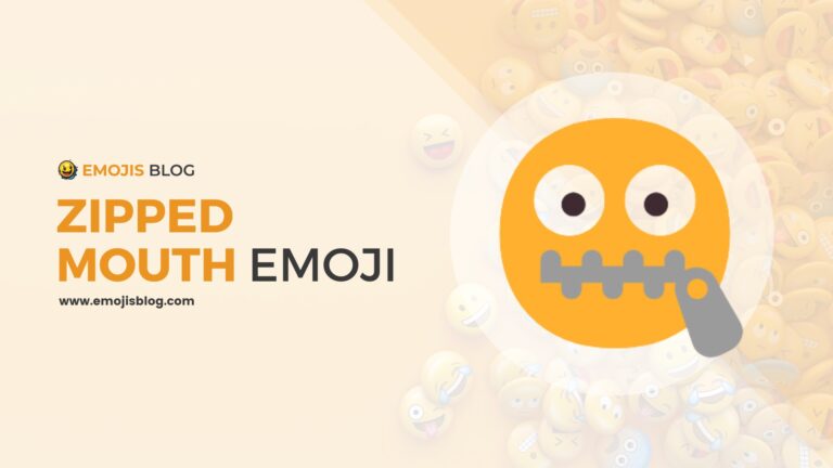 Zipped Mouth Emoji 🤐