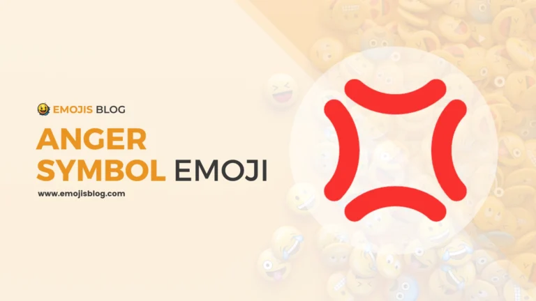 Anger Symbol Emoji 💢