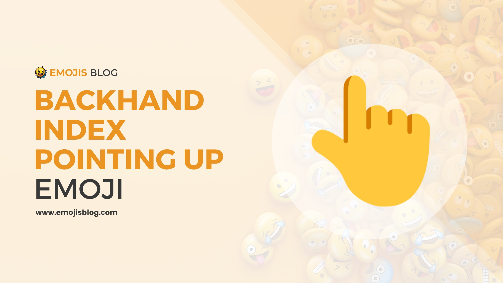 Backhand Index Pointing Up Emoji 👆