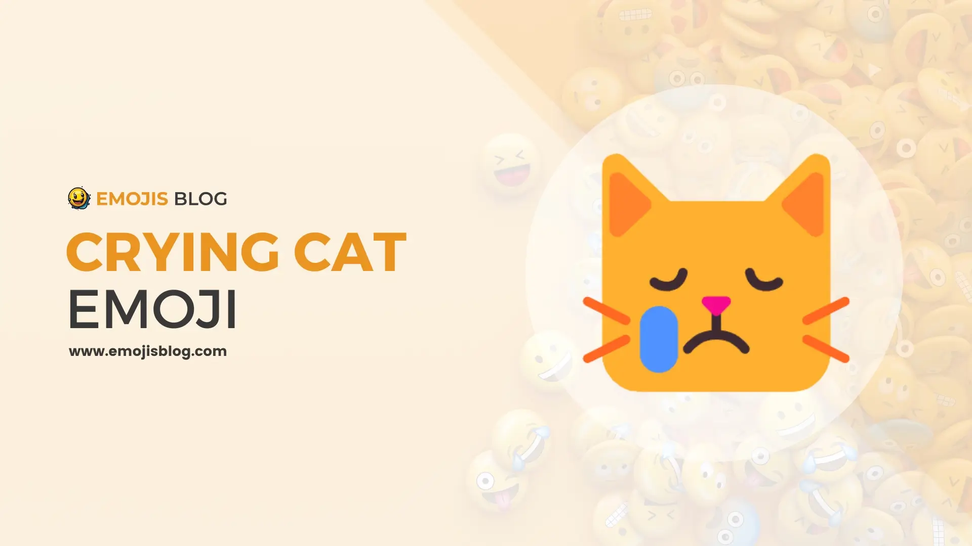 Crying Cat Emoji 😿
