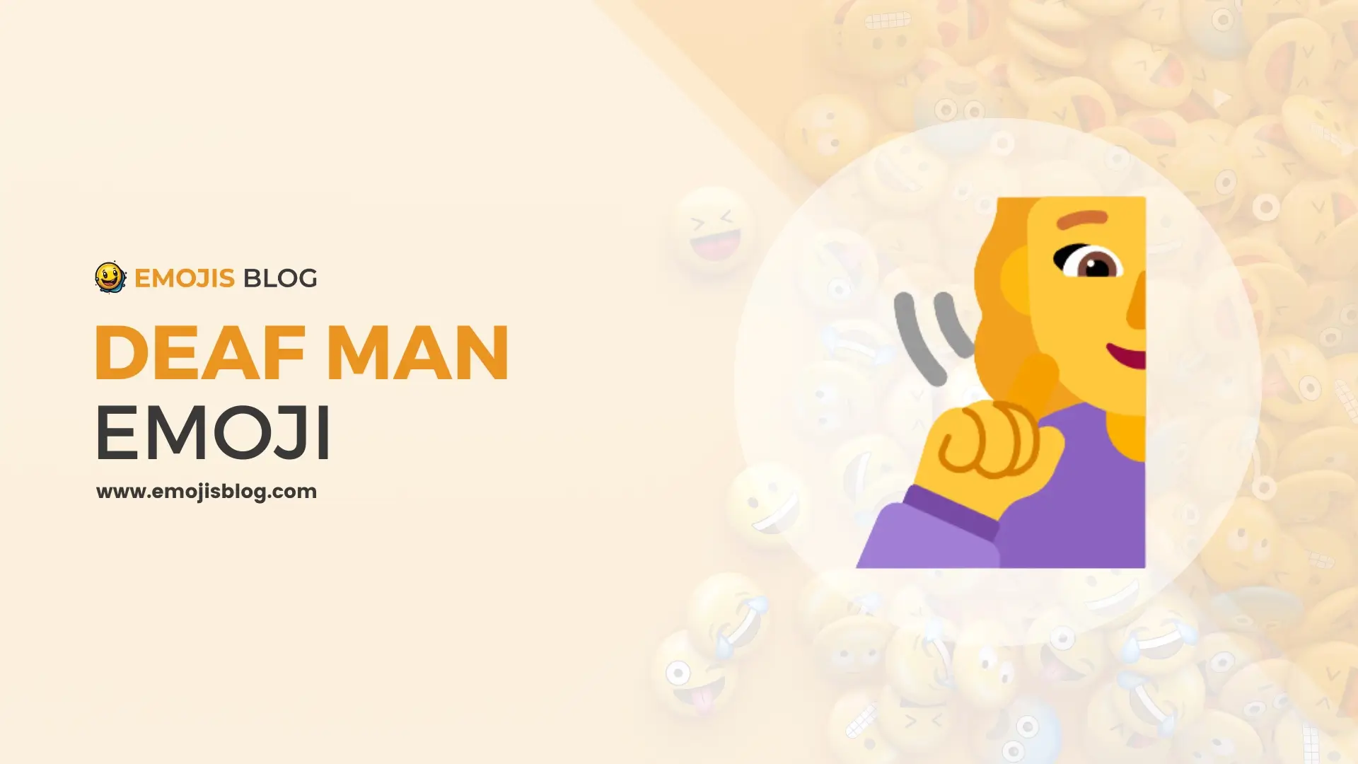 Deaf Man Emoji 🧏‍♂️