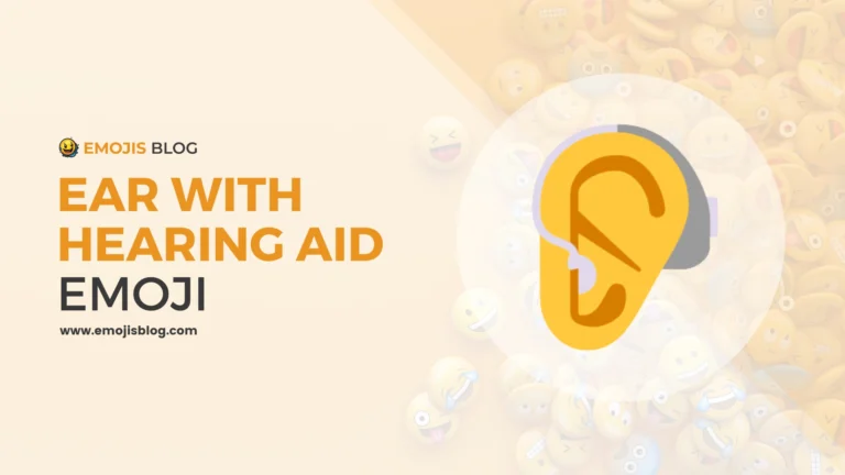 Ear With Hearing Aid Emoji 🦻