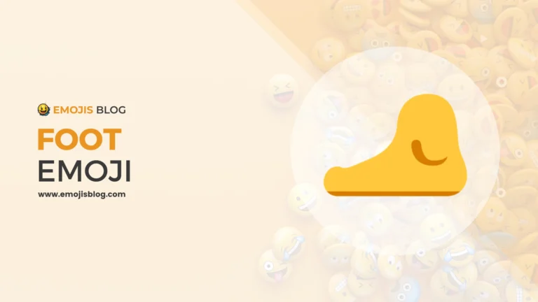 Foot Emoji 🦶