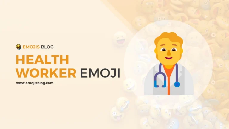 Health Worker Emoji 🧑‍⚕️