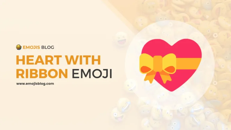 Heart With Ribbon Emoji 💝