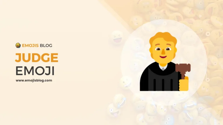 Judge Emoji 🧑‍⚖️