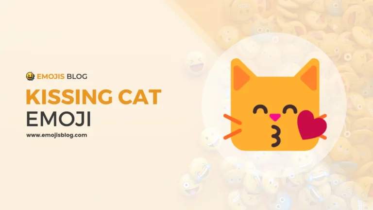 Kissing Cat Emoji