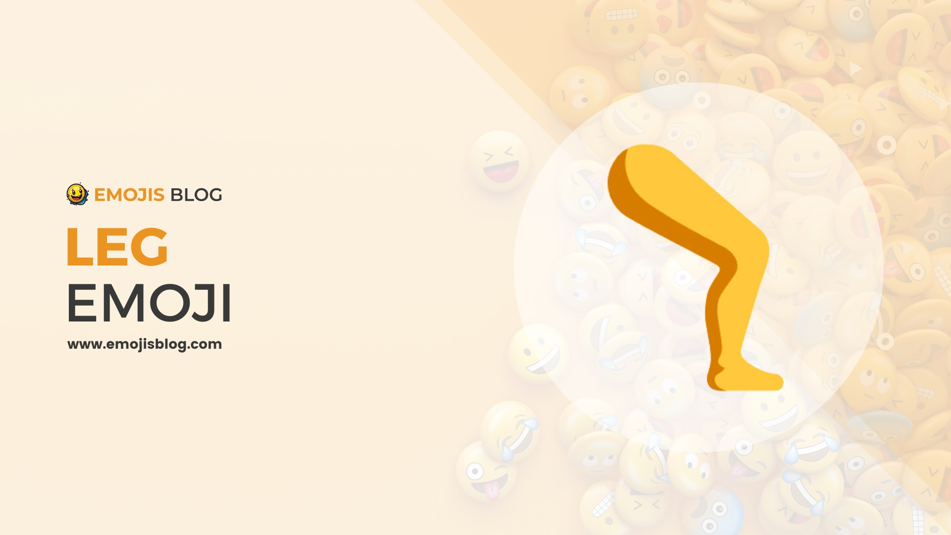 Leg Emoji 🦵