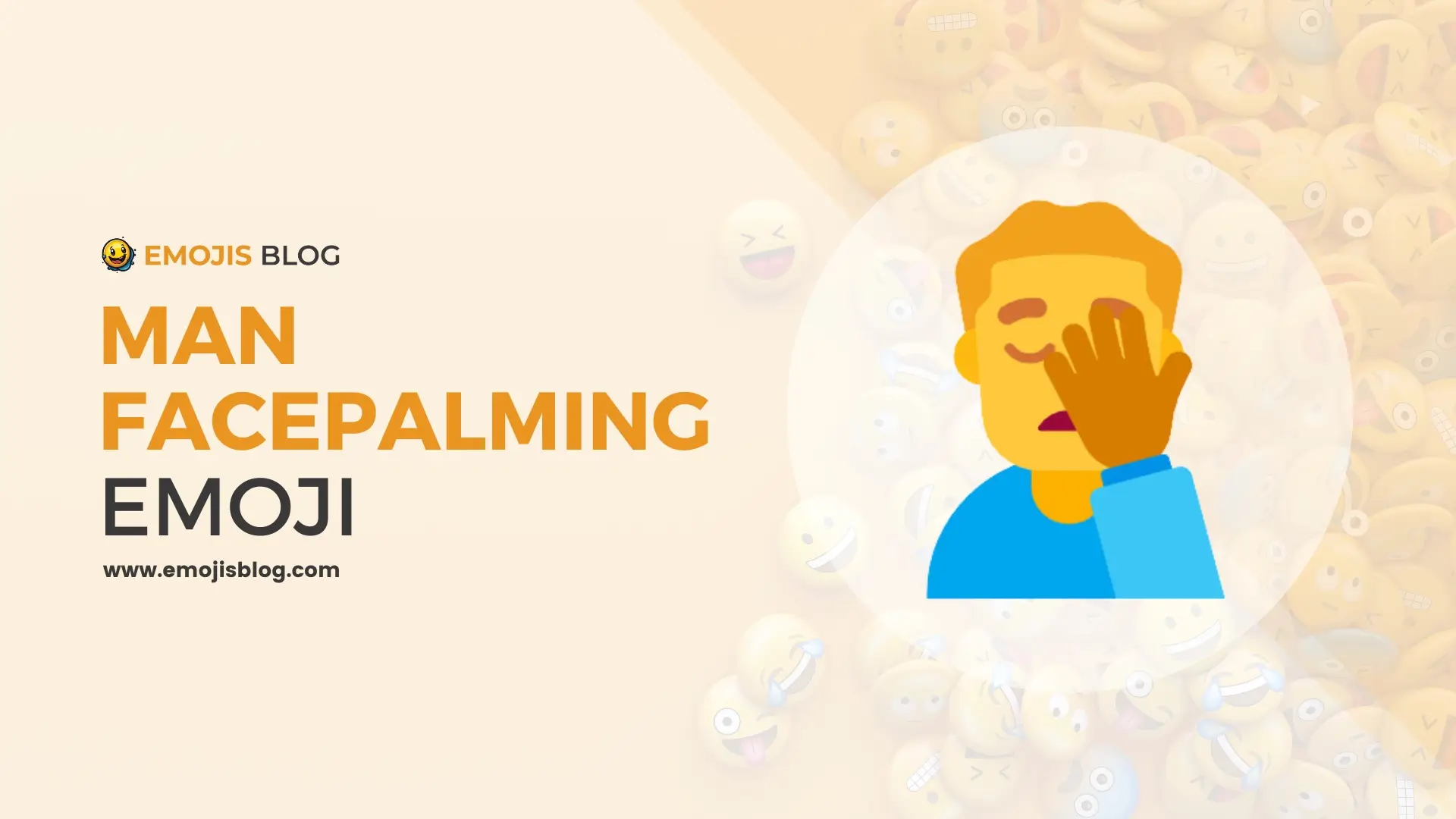 Man Facepalming Emoji 🤦‍♂️