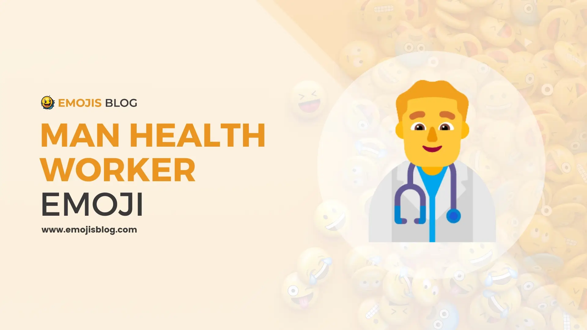 Man Health Worker Emoji 👨‍⚕️