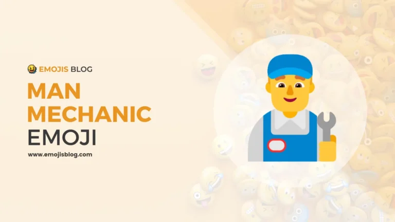 Man Mechanic Emoji 👨‍🔧