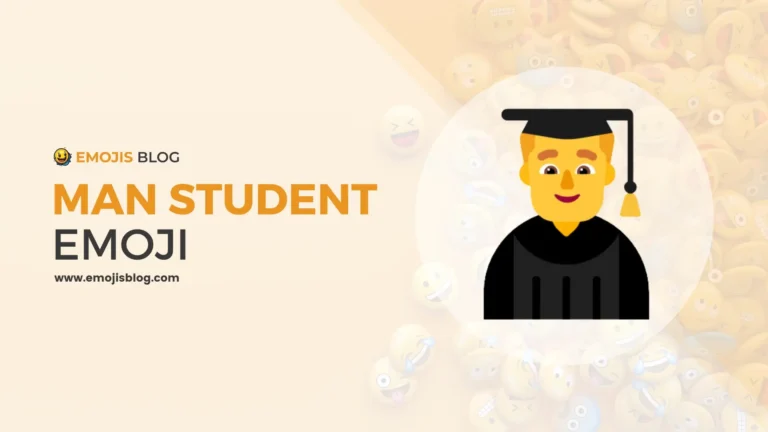 Man Student Emoji 👨‍🎓
