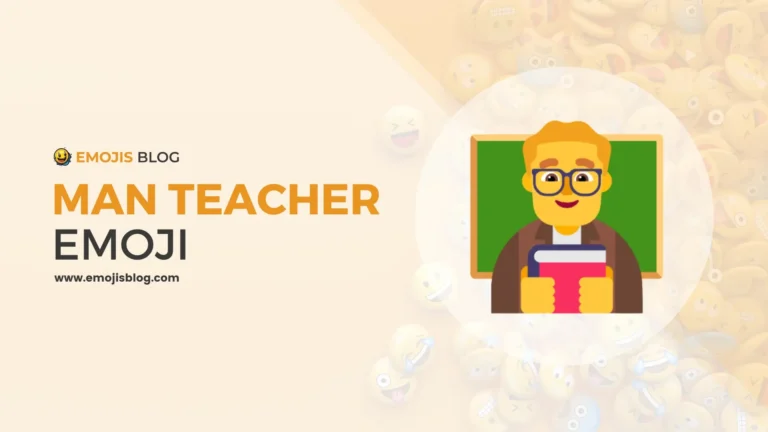 Man Teacher Emoji 👨‍🏫