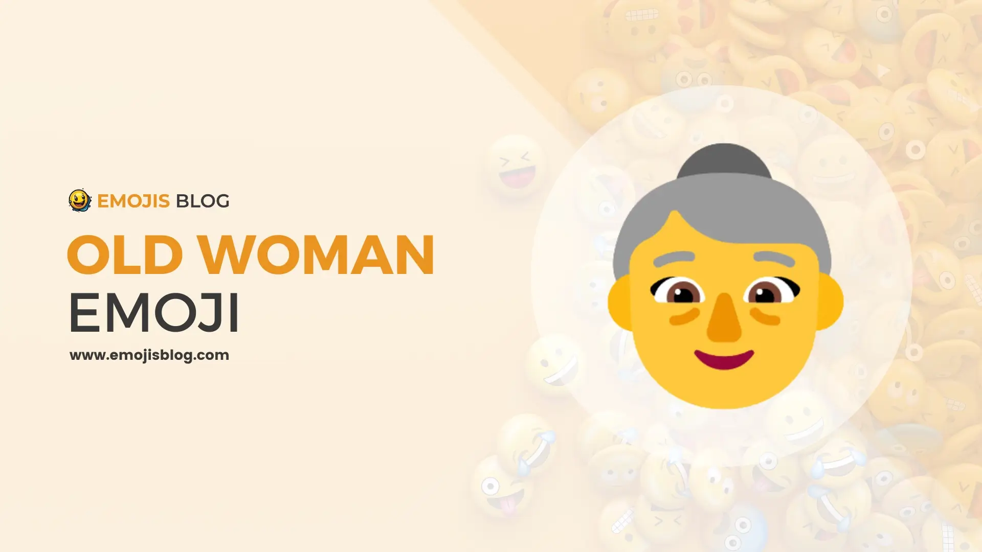 Old Woman Emoji 👵