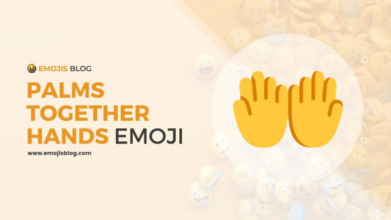 Palms Together Hands Emoji 🤲