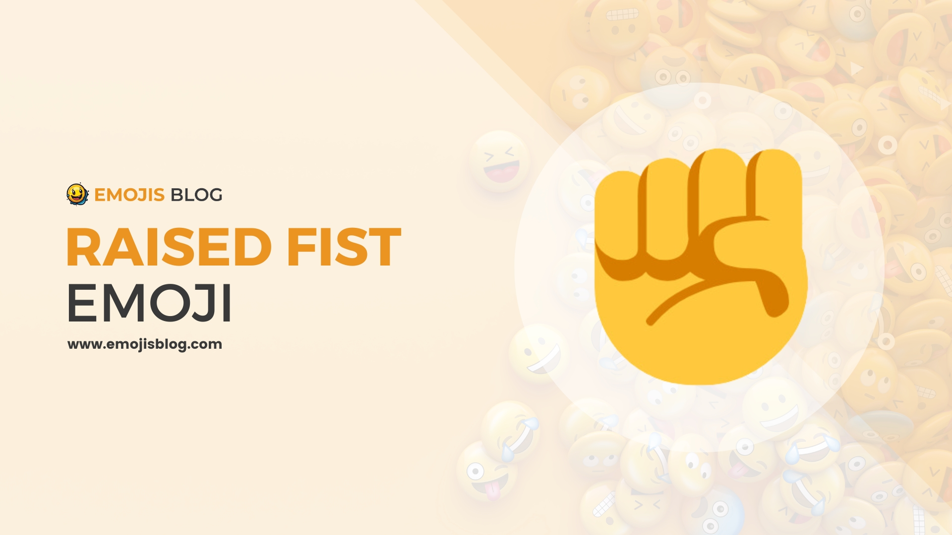 Raised Fist Emoji ✊